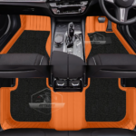 10D Car Foot Mat for Volkswagen Virtus | Premium Leatherette Luxurious & Elegant Look | 100% Waterproof and Dust Proof | Custom Fitted Car Floor Tray Mat - Image 7