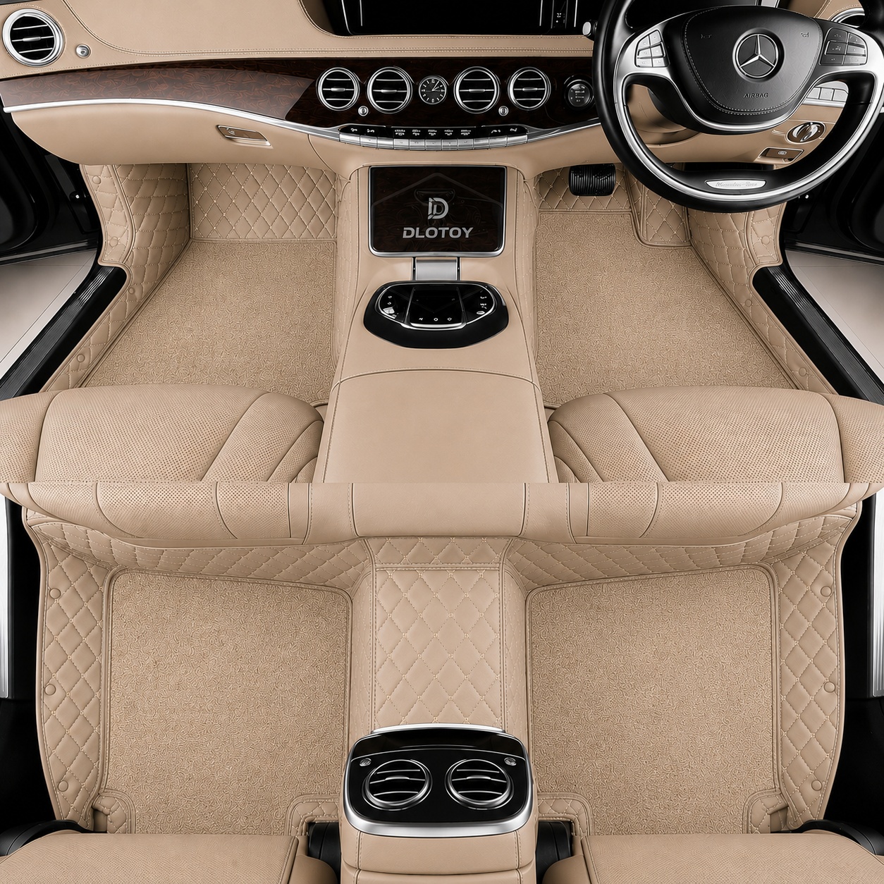 1 Premium 7D Car Mat for Mahindra XEV 9E 2025 Onwards|| Luxury Leather Double Car Floor Mat Complete Set || 100% Waterproof and Washable - Image 1